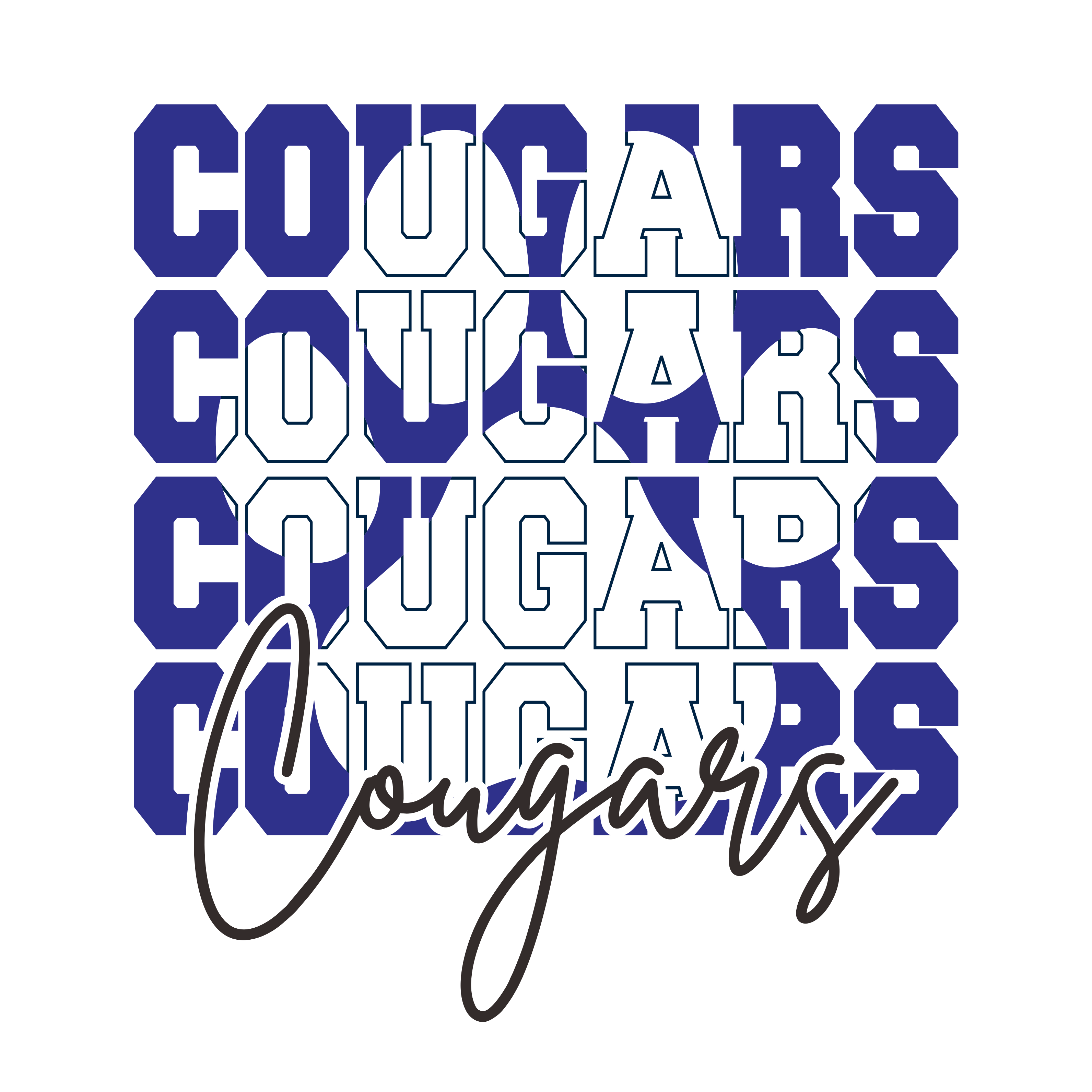 Cougars Longsleeve/Crew