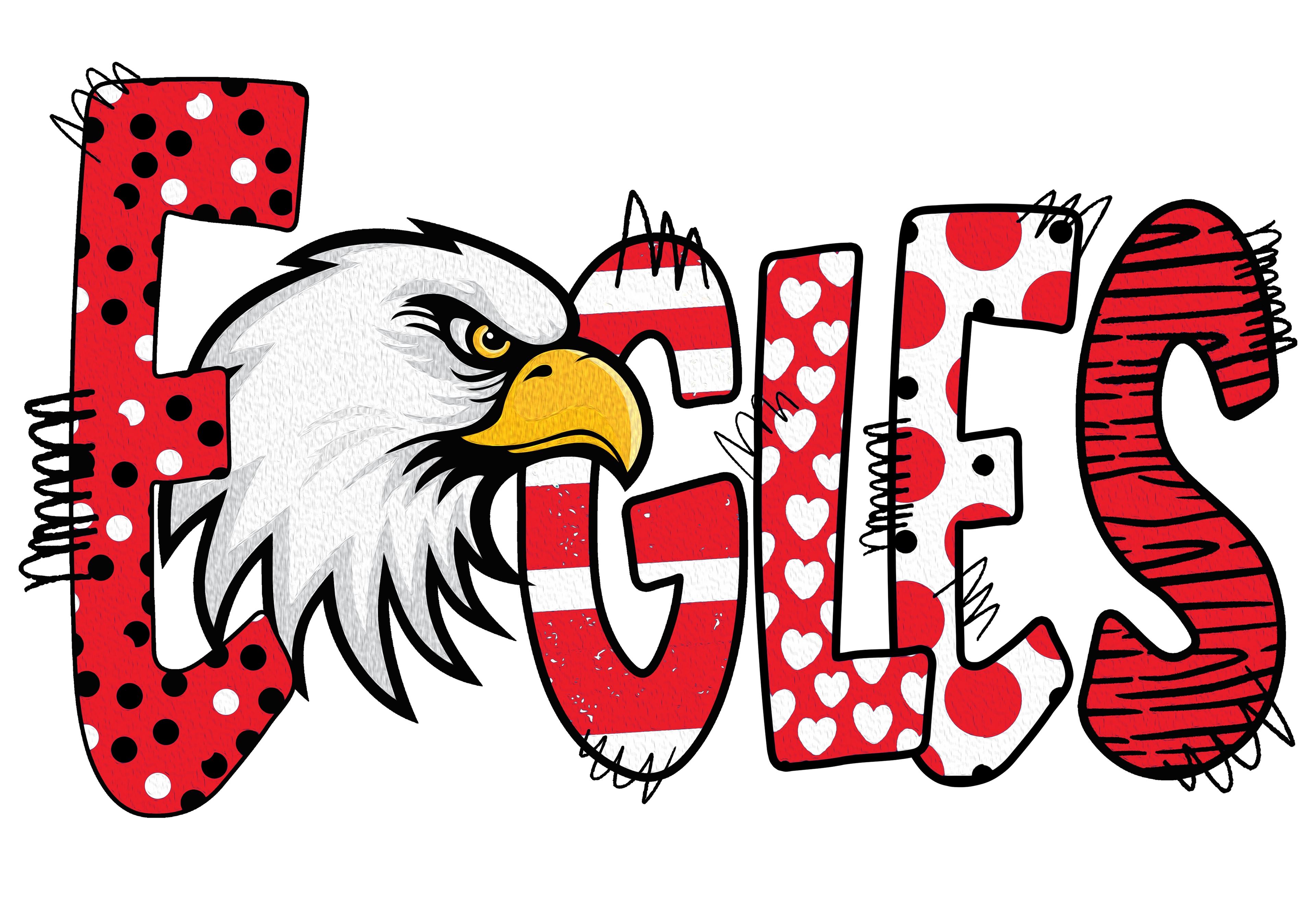 Eagles Doodle Tee