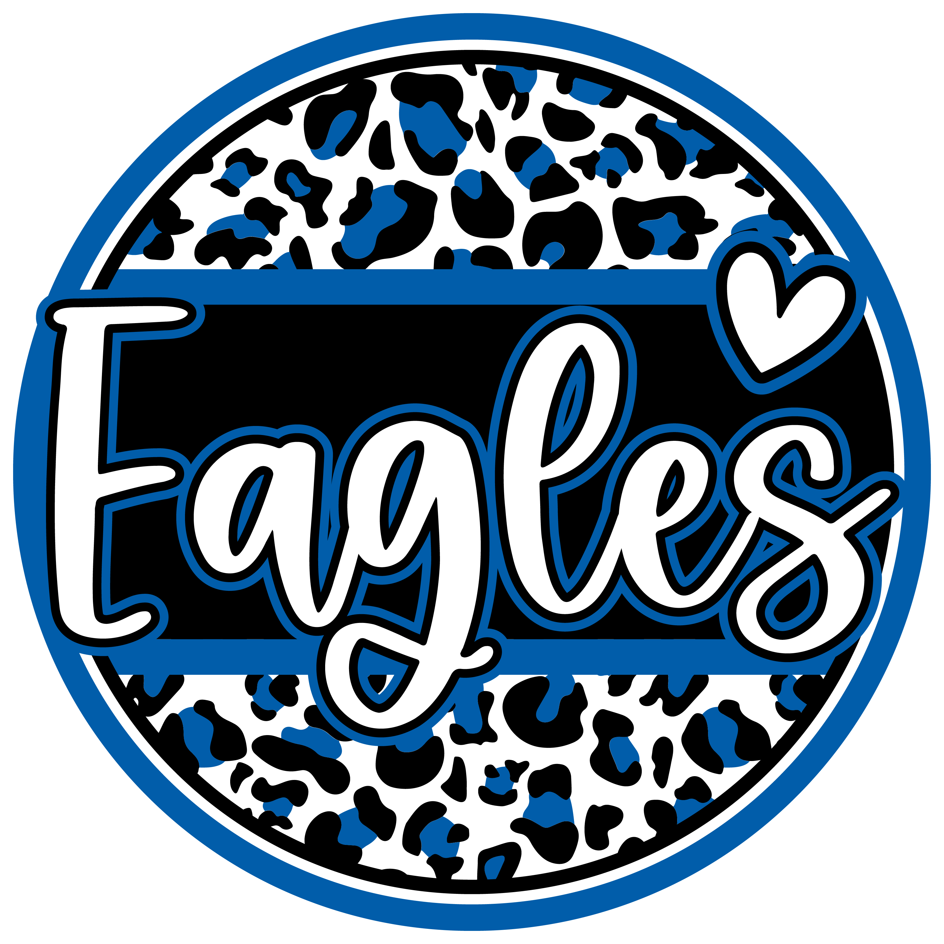 Round Leopard Eagle Longsleeve/Crew