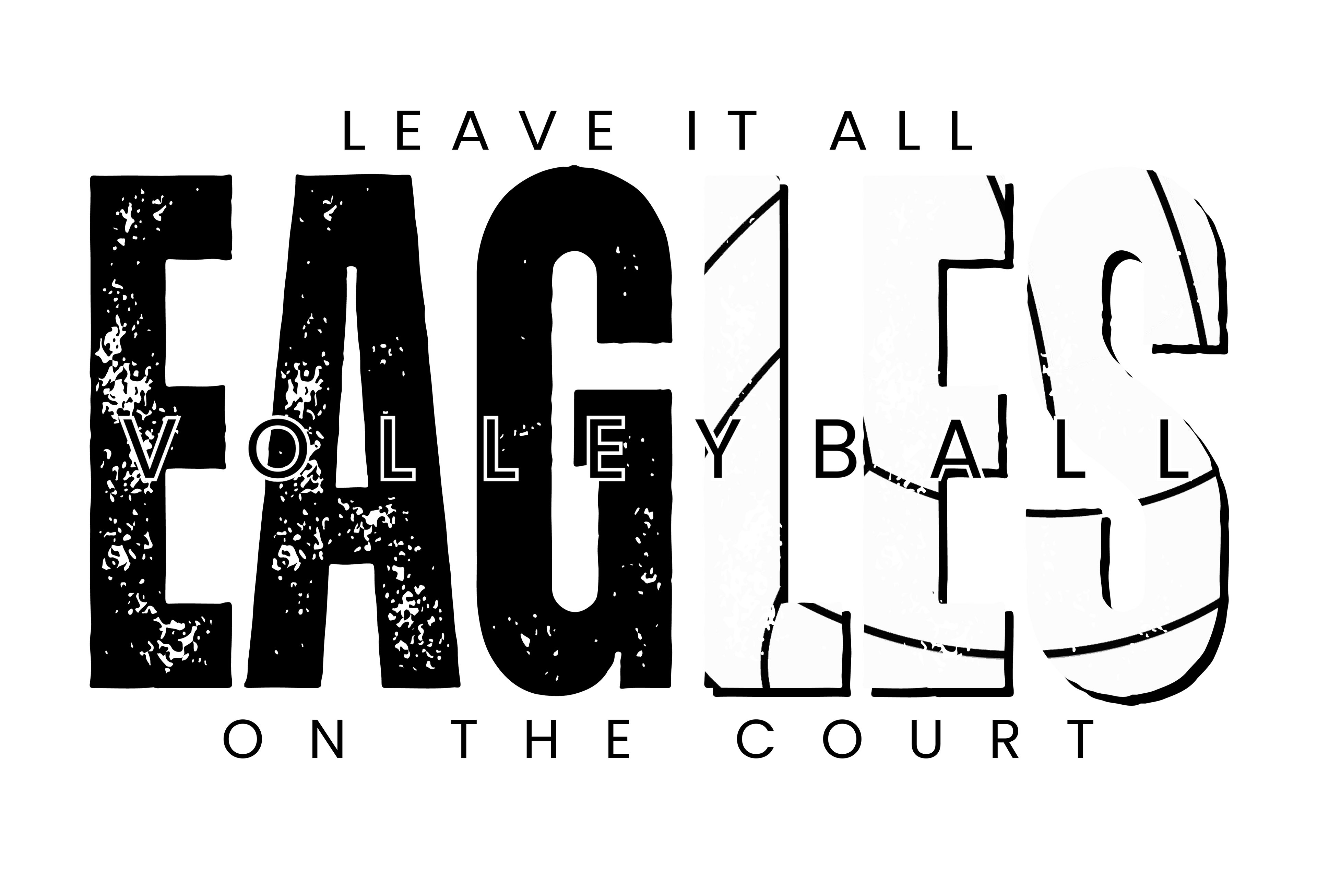 Eagles Volleyball Tee