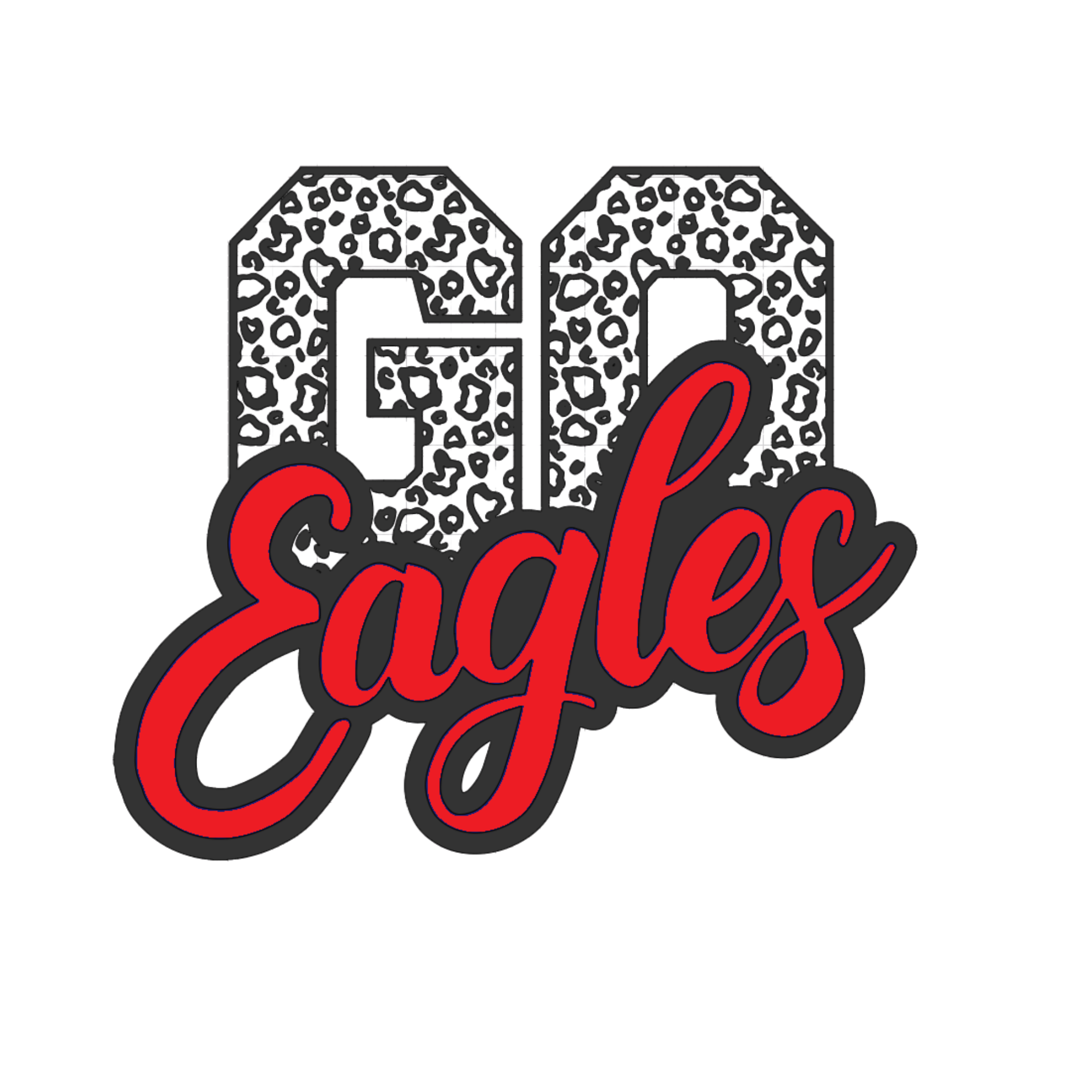 Go Eagles Leopard Tee