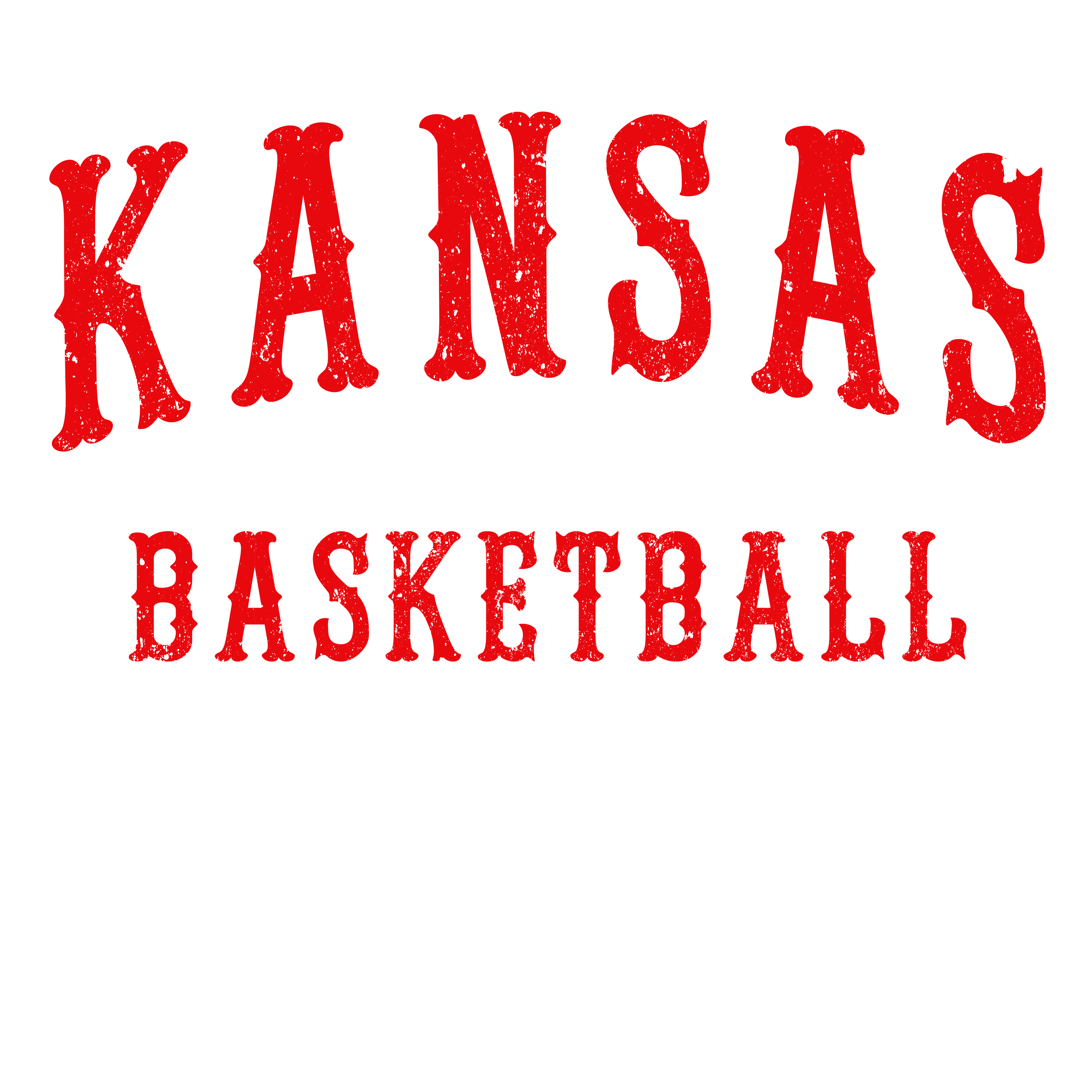 KU Basketball Vintage Tee