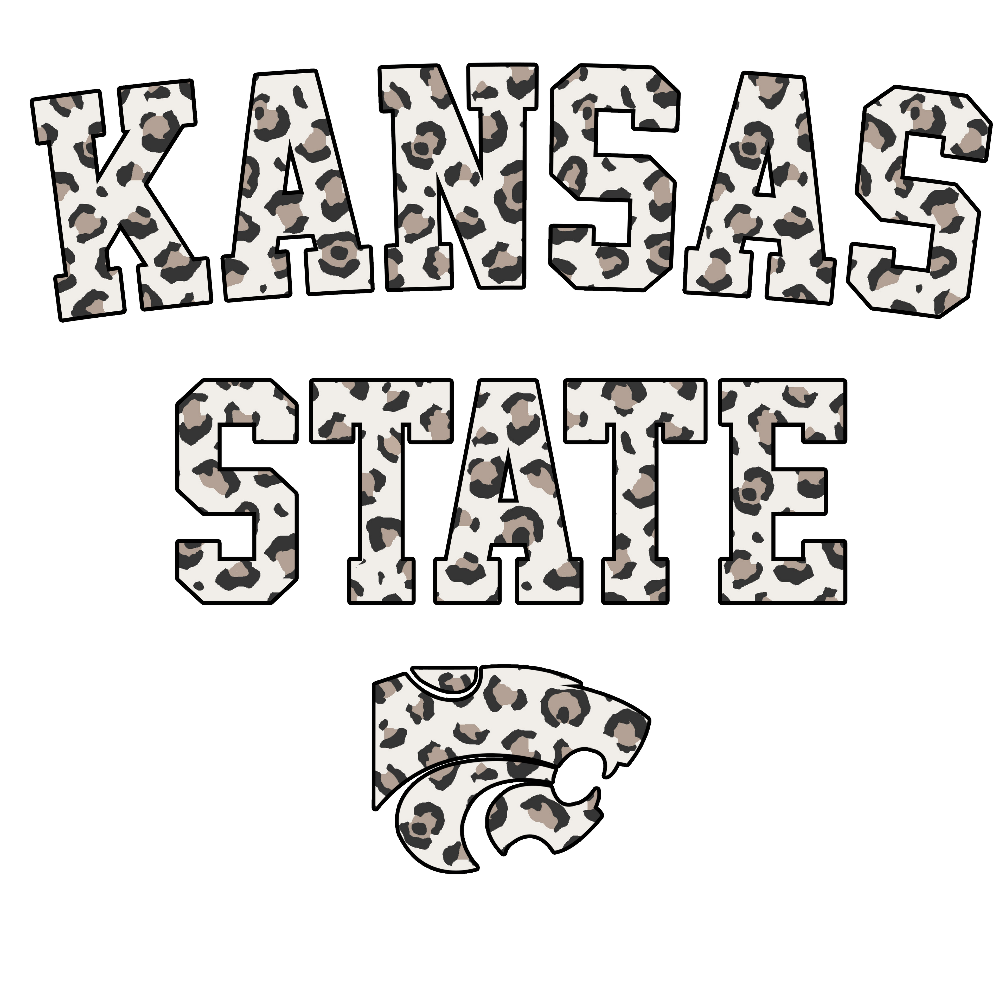 K-State Leopard Tee