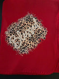 Blessed Fleece Blanket - Red