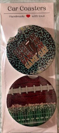 Football Gameday Car Coasters
