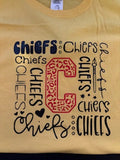 Chiefs Wording T-shirt