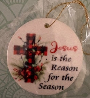 Jesus is the reason for the season Ornament