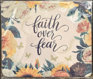 Faith over fear  Mousepad