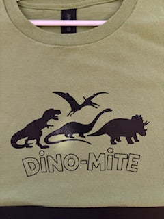 Dino-Mite T-shirt - Lime Green