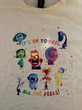 It's Ok to Feel All the Feels T-shirt - Cream