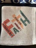 Faith Sweatshirt Blanket