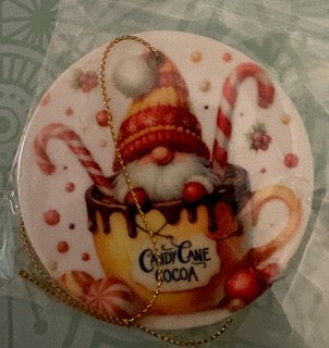 Red/Yellow Gnome Ornament