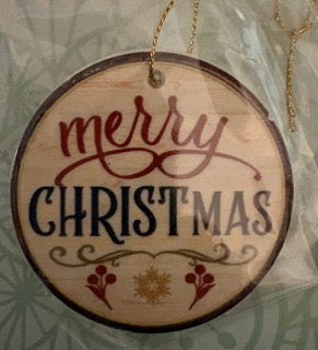 Merry Christmas 2 Ornament
