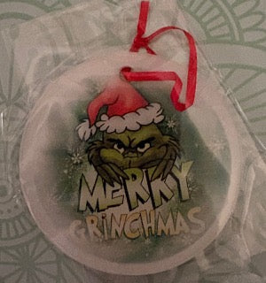 Merry Grinchmas Ornament