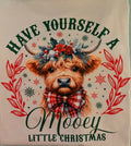 Mooey Christmas Cream Tee