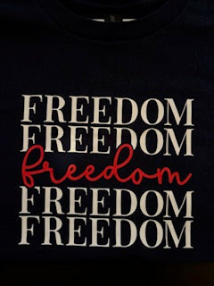 Freedom T-shirt - Navy