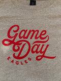 Game Day Eagles T-shirt - Grey