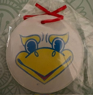 Jayhawk Ornament
