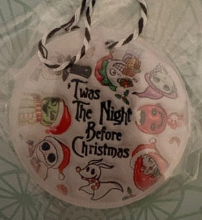 Nightmare Before Christmas Ornament