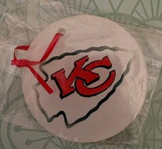 KC Arrowhead Ornament