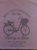 Teaching is Like Riding a Bike