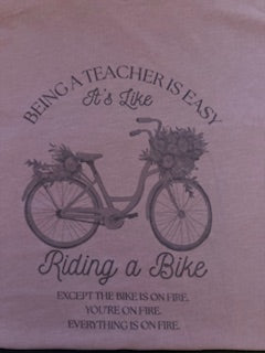 Teaching is Like Riding a Bike