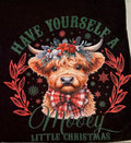 Mooey Christmas Heather Black
