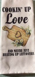 Cookin' Up Love Kitchen Towel