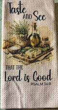 Taste and See Kitchen Towel