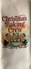 Christmas Baking Crew Kitchen Towel