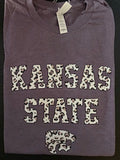 Kansas State Leopard T-Shirt