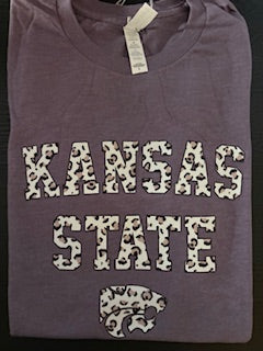 Kansas State Leopard T-Shirt