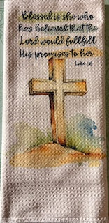 Blessed is She Kitchen Towel