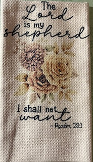 Lord is My Shepherd Kitchen Towel