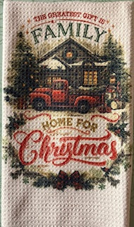 Greatest Gift is Family Kitchen Towel