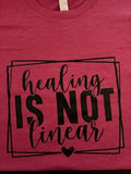 Healing is Not Linear - Red