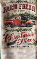 Farm Fresh Christmas Tree Kitchen Towel